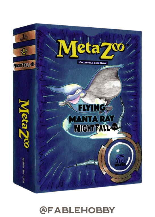 MetaZoo Nightfall Water Theme Deck [First Edition]