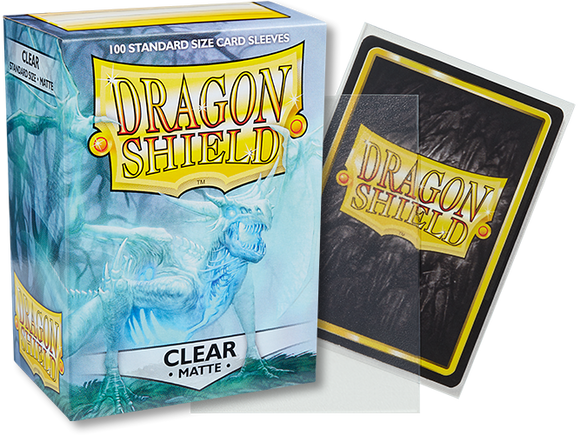 Dragon Shield 100ct Box Matte Clear Sleeves