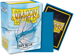 Dragon Shield 100ct Box Matte Sky Blue Sleeves
