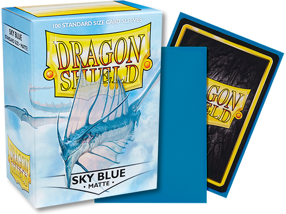 Dragon Shield 100ct Box Matte Sky Blue Sleeves