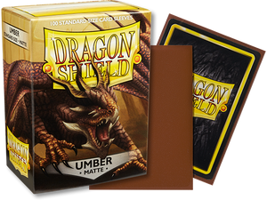 Dragon Shield 100ct Box Matte Umber Sleeves
